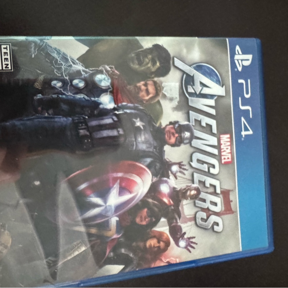 Marvel Avengers PS4 Game - Blue and Red